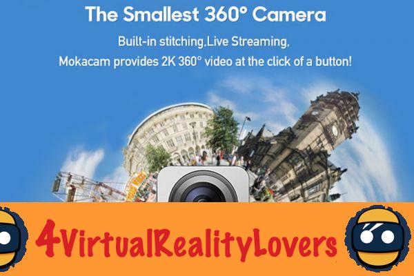 Moka360: la cámara de 360 ​​grados más pequeña por debajo de 120 euros