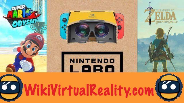 ¡Sorpresa! Nintendo anuncia el modo VR para Zelda y Mario en Switch