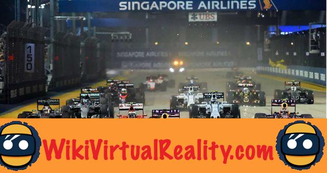 La Fórmula 1 da el turno al vídeo en directo de 360 ​​grados