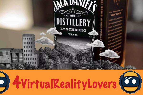 Las botellas de whisky de Jack Daniel's juegan la carta de la realidad aumentada