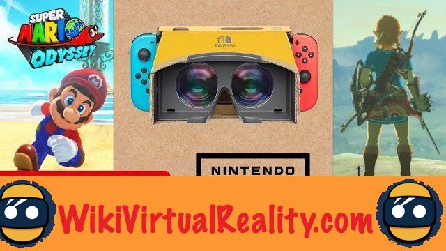 Mario y Zelda en realidad virtual en Nintendo Switch: una gran decepción