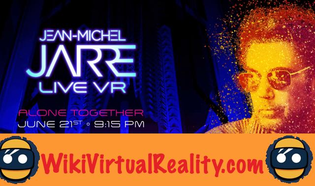 Jean-Michel Jarre celebra la música con el concierto de realidad virtual 